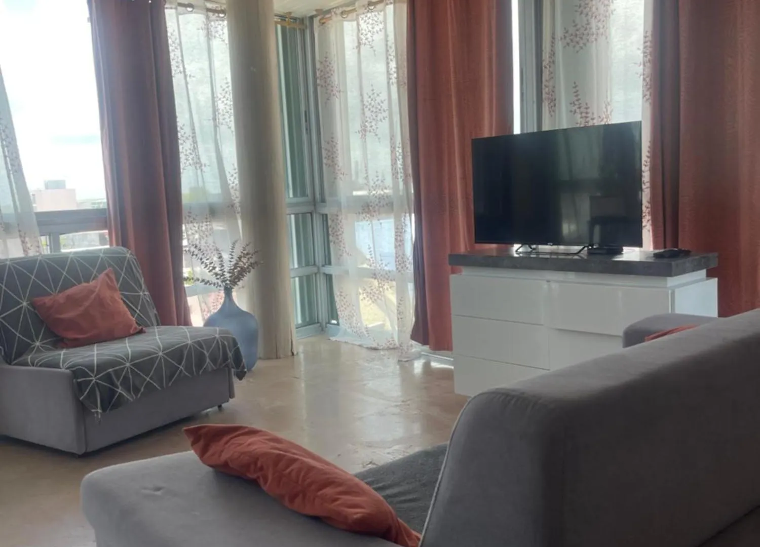 푸앵트아피트르 Penthouse Seaside 10 Min Port, Croisiere Et Aeroport 아파트